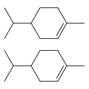 Cyclohexene, 1-methyl-4-(1-methylethyl)-, dimer structure