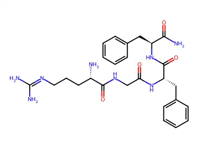 Insulin B-chain tetrapeptide amide B22-B25 structure