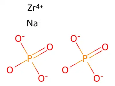 磷酸锆 structure