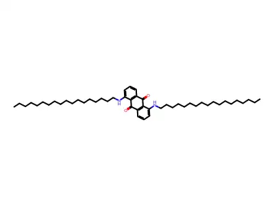 1,5-Bis(octadecylamino)anthracene-9,10-dione structure