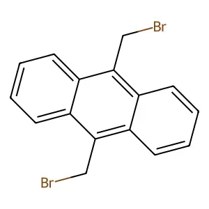 9,10-Bis(bromomethyl)anthracene structure