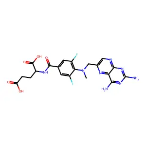 3',5'-Difluoromethotrexate structure