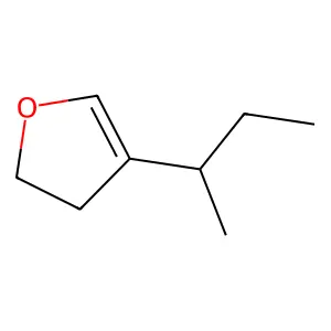 4-Sec-butyl-2,3-dihydrofuran structure