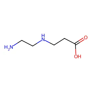 3-((2-氨乙基)氨基)丙酸 structure