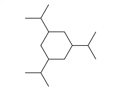 1,3,5-Triisopropylcyclohexane structure
