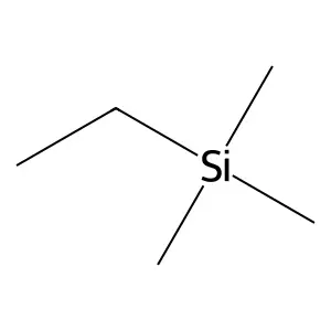 三甲基硅基乙烷 structure