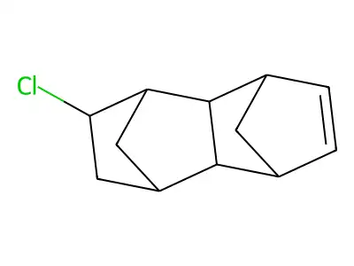2-Chloro-1,2,3,4,4a,5,8,8a-octahydro-1,4:5,8-dimethanonaphthalene structure