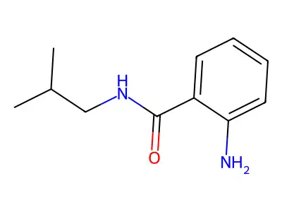 2-amino-N-(2-methylpropyl)benzamide structure