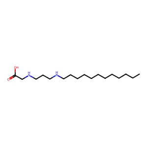 N-[3-(dodecylamino)propyl]glycine structure