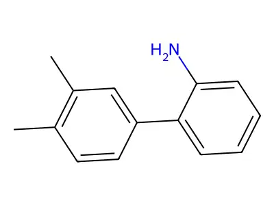 2-(3,4-Dimethylphenyl)aniline structure