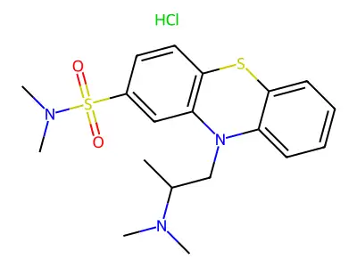Fonazine hydrochloride structure