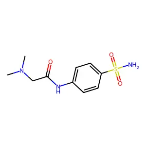 2-(dimethylamino)-N-(4-sulfamoylphenyl)acetamide structure