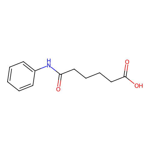 己二酰苯胺酸 structure