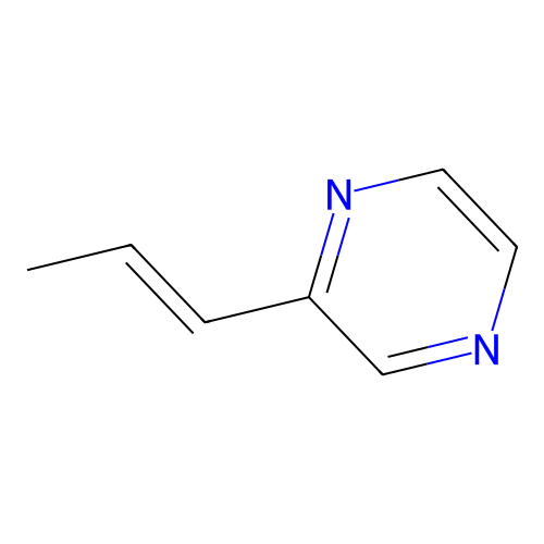 Methylvinylpyrazine structure