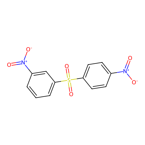 1-Nitro-3-[(4-nitrophenyl)sulfonyl]benzene structure