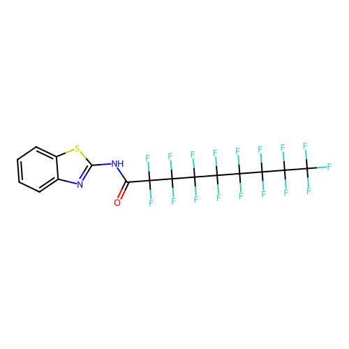 N-(1,3-benzothiazol-2-yl)-2,2,3,3,4,4,5,5,6,6,7,7,8,8,9,9,9- structure