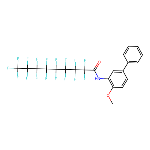 2,2,3,3,4,4,5,5,6,6,7,7,8,8,9,9,9-heptadecafluoro-N-(4-metho structure