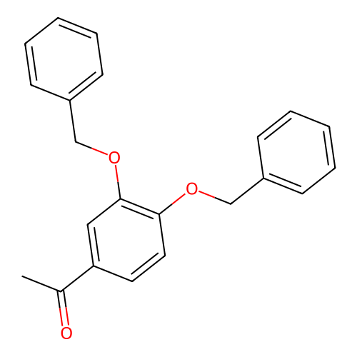 1-[3,4-Bis(benzyloxy)phenyl]ethan-1-one structure