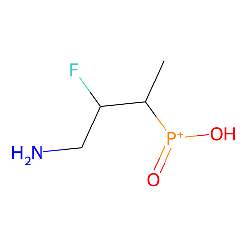 (3-Amino-2-fluoro-1-methylpropyl)phosphinic Acid structure