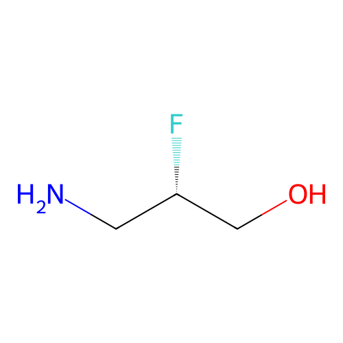 (2S)-3-amino-2-fluoropropan-1-ol structure