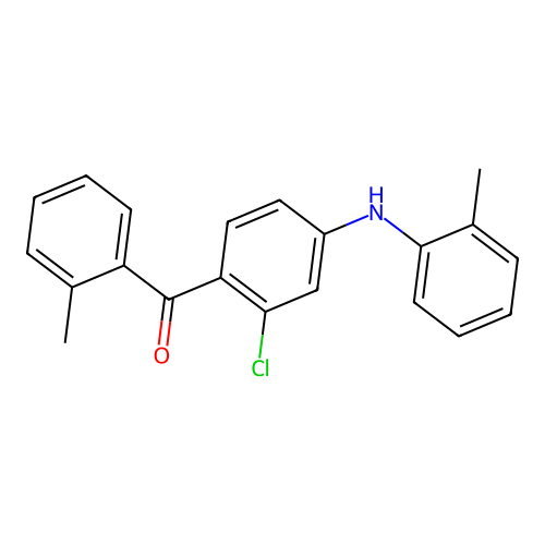(2-Chloro-4-o-tolylamino-phenyl)-o-tolyl-methanone structure
