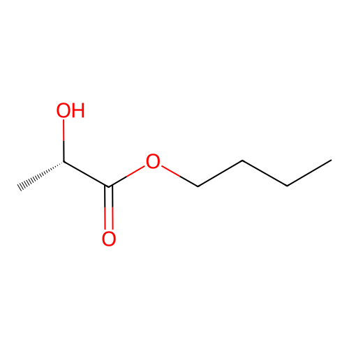 Butyl lactate, (S)- structure