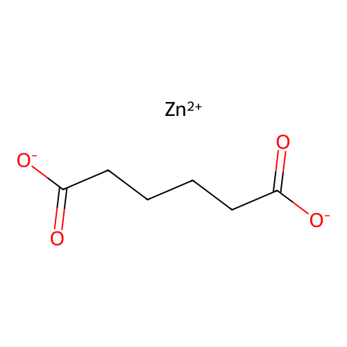 Zinc adipate structure