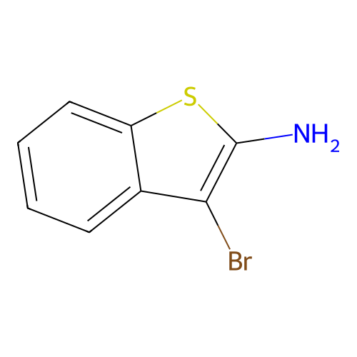 3-Bromo-1-benzothiophen-2-amine structure