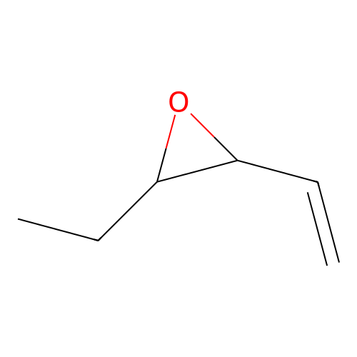 2-Ethyl-3-vinyloxirane structure