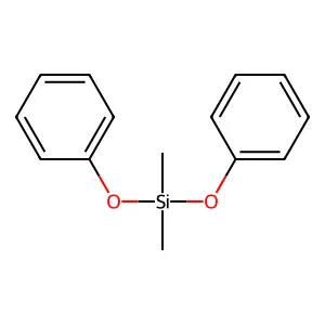 Silane, dimethyldiphenoxy- structure