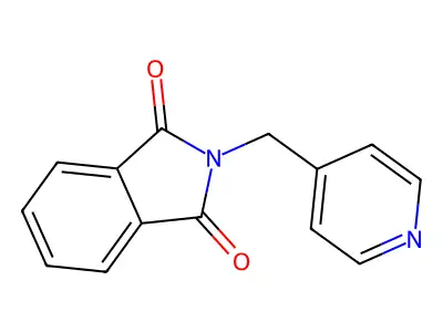 2-(4-Pyridinylmethyl)-1H-isoindole-1,3(2H)-dione structure