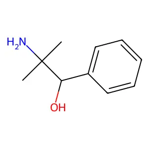 alpha-(1-Amino-1-methylethyl)benzenemethanol structure