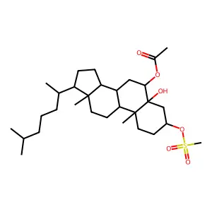 cis-3-Methylcholanthrene-1,2-diol structure