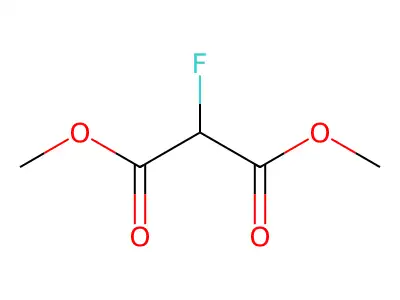 Dimethyl fluoromalonate structure