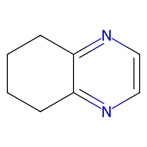 5,6,7,8-四氢喹喔啉 structure