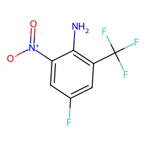 4-Fluoro-2-nitro-6-(trifluoromethyl)aniline structure