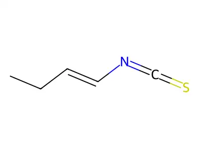 Butene,1-isothiocyanato-(9CI) structure