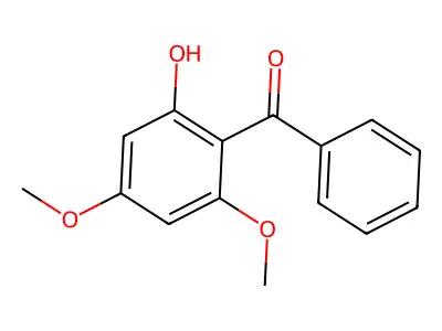 (2-Hydroxy-4,6-dimethoxy-phenyl)-phenyl-methanone structure