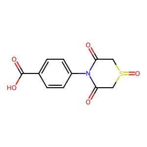 4-(1,3,5-trioxo-1,4-thiazinan-4-yl)benzoic Acid structure