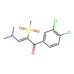 1-(3,4-Dichlorophenyl)-3-(dimethylamino)-2-(methylsulfonyl)-2-propen-1-one structure