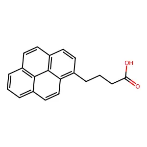 1-芘丁酸 structure