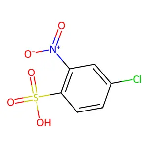 4-氯-2-硝基苯-1-磺酸 structure