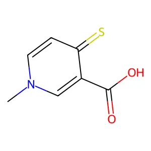 1-Methyl-4-thioxo-1,4-dihydropyridine-3-carboxylic acid structure