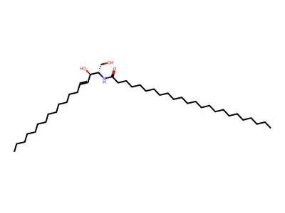 N-(tetradecanoyl)-sphing-4-enine structure