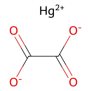 Mercury oxalate structure