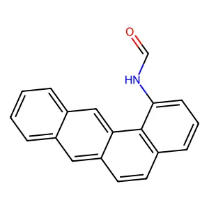 N-benzo[a]anthracen-1-ylformamide structure