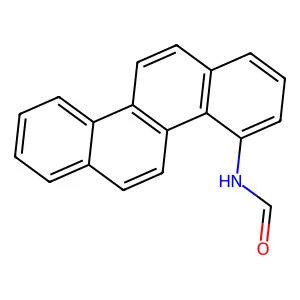 N-chrysen-4-ylformamide structure