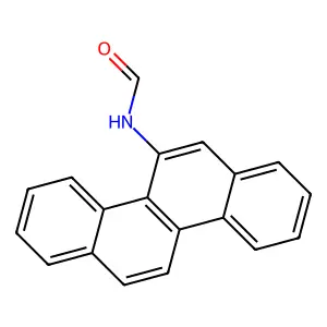 N-chrysen-5-ylformamide structure