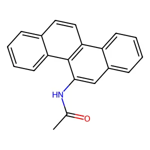 N-chrysen-5-ylacetamide structure