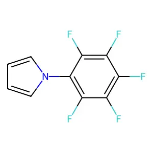 (1H-Pyrrol-1-yl)pentafluorobenzene structure